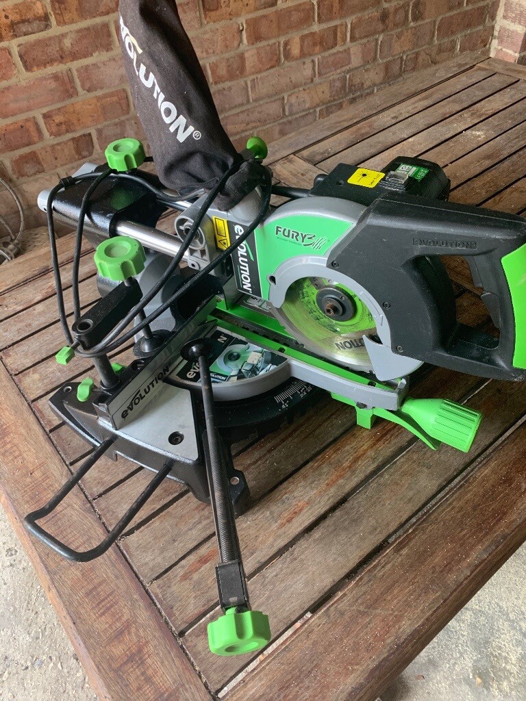 Evolution Fury 3 mitre/chop saw in Locks Heath, Hampshire Gumtree