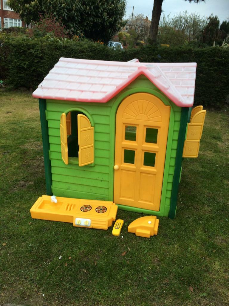 Little Tikes/Tykes Evergreen Country Cottage Playhouse,Can Deliver 4fee