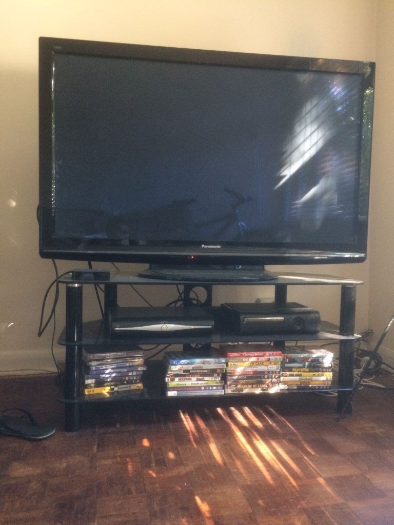 50 INCH PANASONIC VIERA PLASMA TV AND STAND in Ashford, Surrey Gumtree
