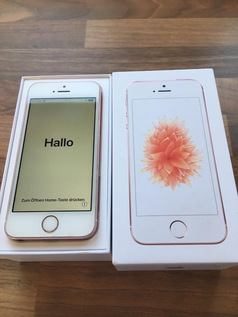 iPhone SE, Rose Gold, 16 gb, UNLOCKED | in Llanishen, Cardiff | Gumtree