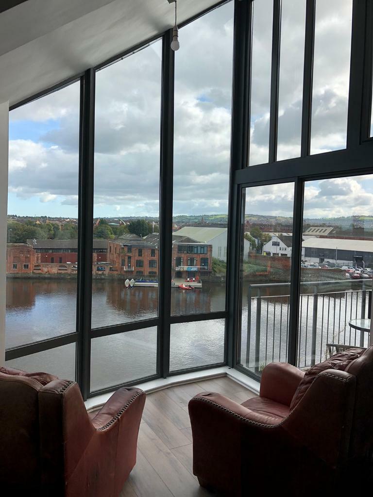 Absolutely beautiful riverside penthouse apartment in Belfast City