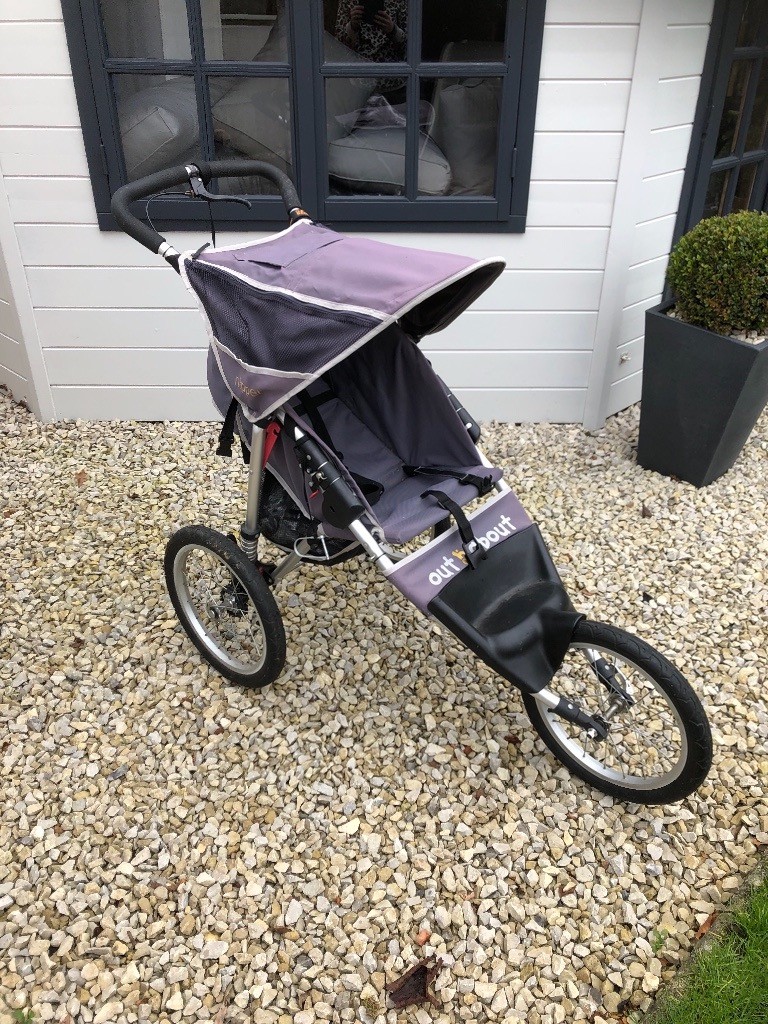 Out n about nipper running buggy pram pushchair in Poole, Dorset