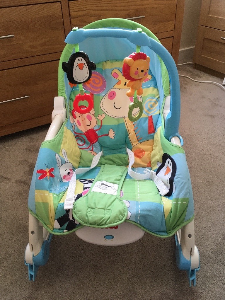 Fisher price infant to toddler bouncer chair | in Bearsden, Glasgow