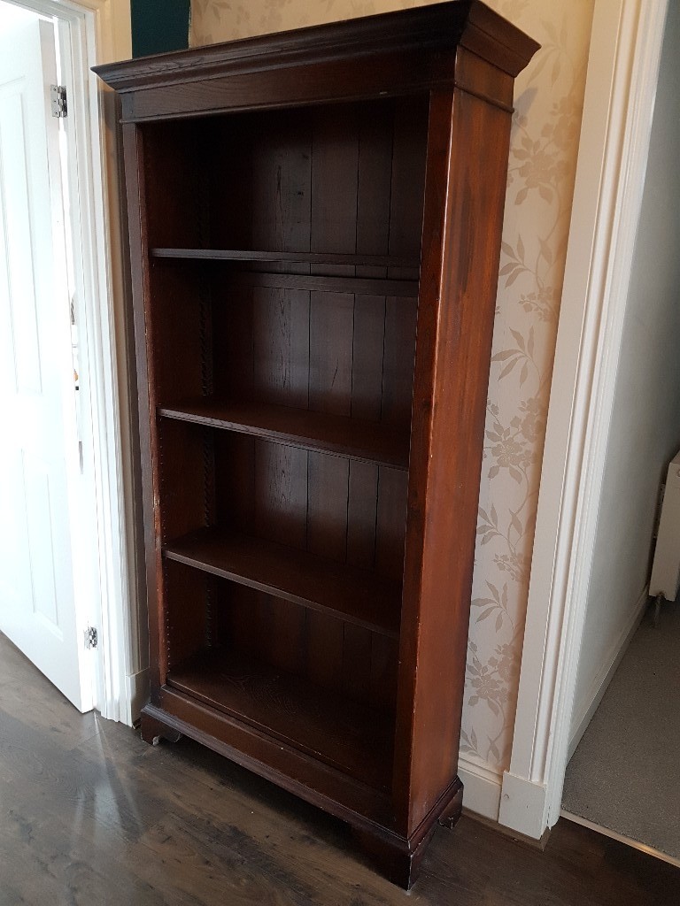 Dark Wood Bookcase in Scotstoun, Glasgow Gumtree