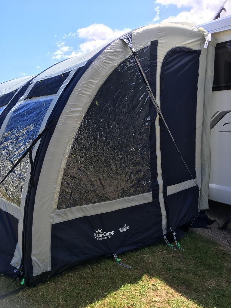 Blow up ‘caravan’ awning Starcamp Magnum air 390 in Goole, East