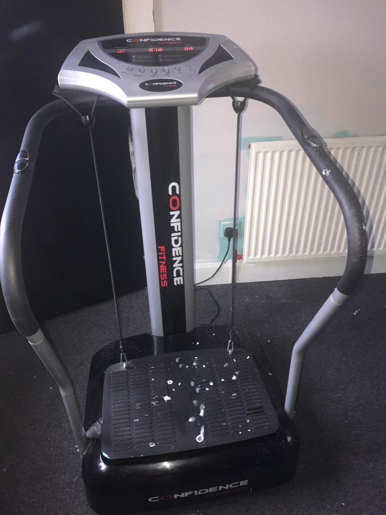 Confidence fitness vibration machine with smart core wonder core. in