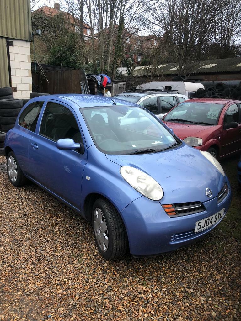 04 reg nissan micra 1.3 cc petrol mot dec 2020 in Norwich, Norfolk