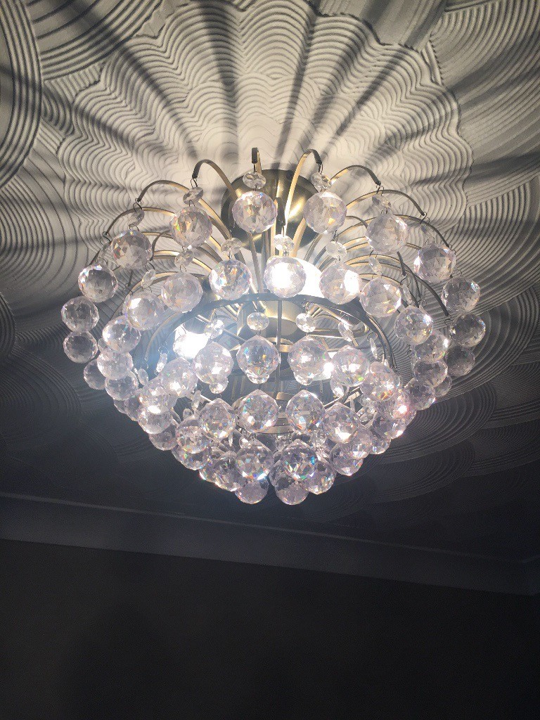 2 x Dunelm chandelier ceiling lights in Doncaster, South Yorkshire