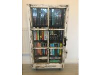 Bespoke solid wood bookcase/wall cupboard/shelving/cabinet