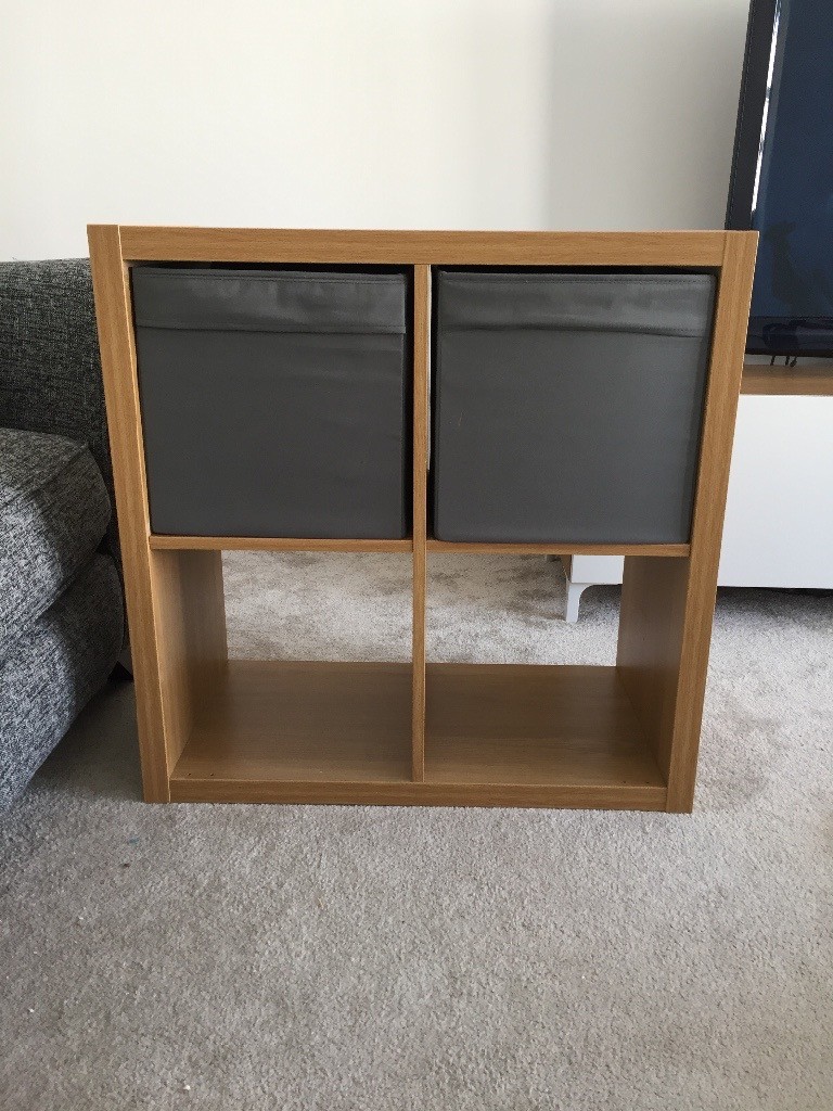 Ikea Kallax unit with 2 fabric drawers in Cowdenbeath, Fife Gumtree