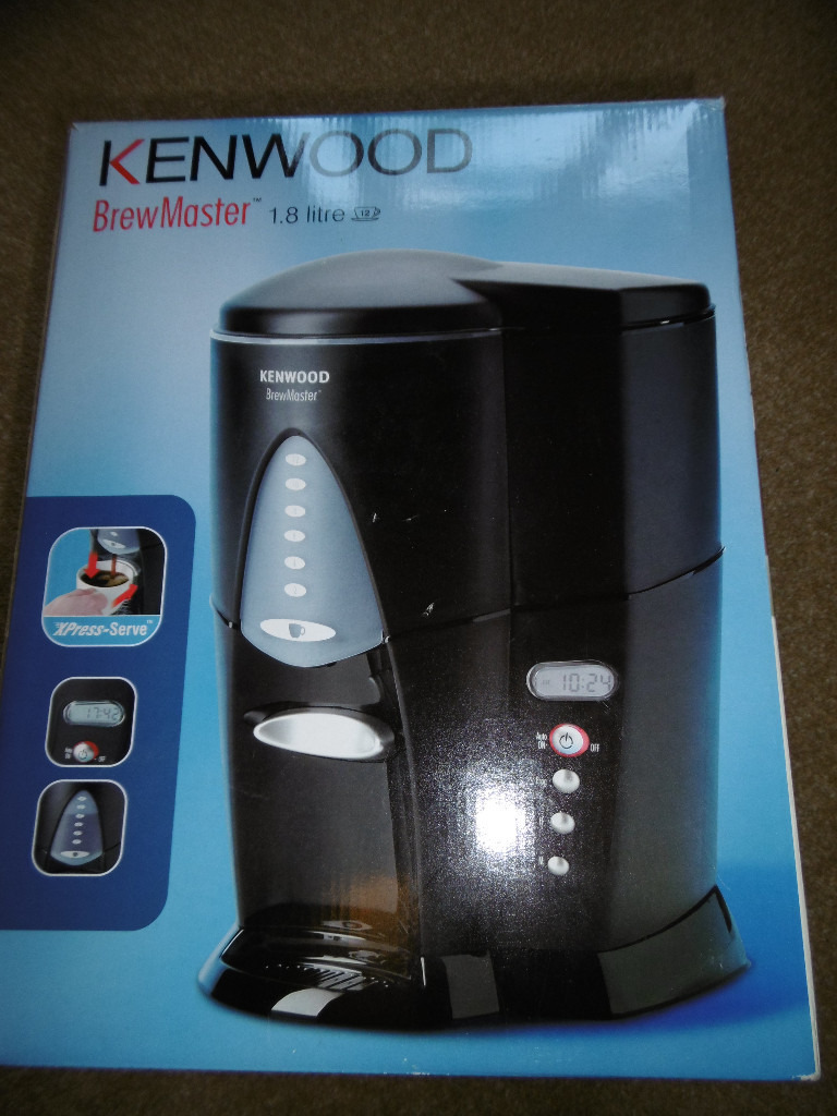 Kenwood BrewMaster 1.8 litre tea and coffee maker brand new never