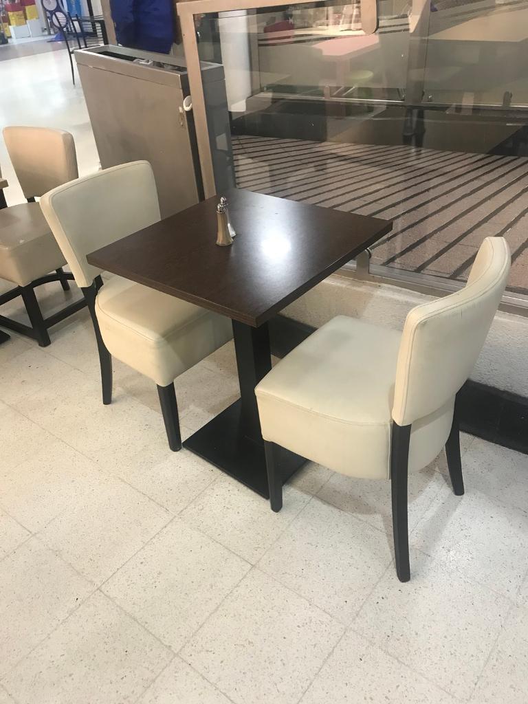Coffee shop table and chairs in Bedford, Bedfordshire Gumtree