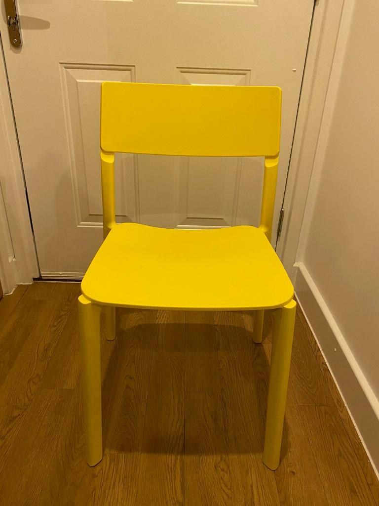 yellow chair from ikea  in islington london  gumtree