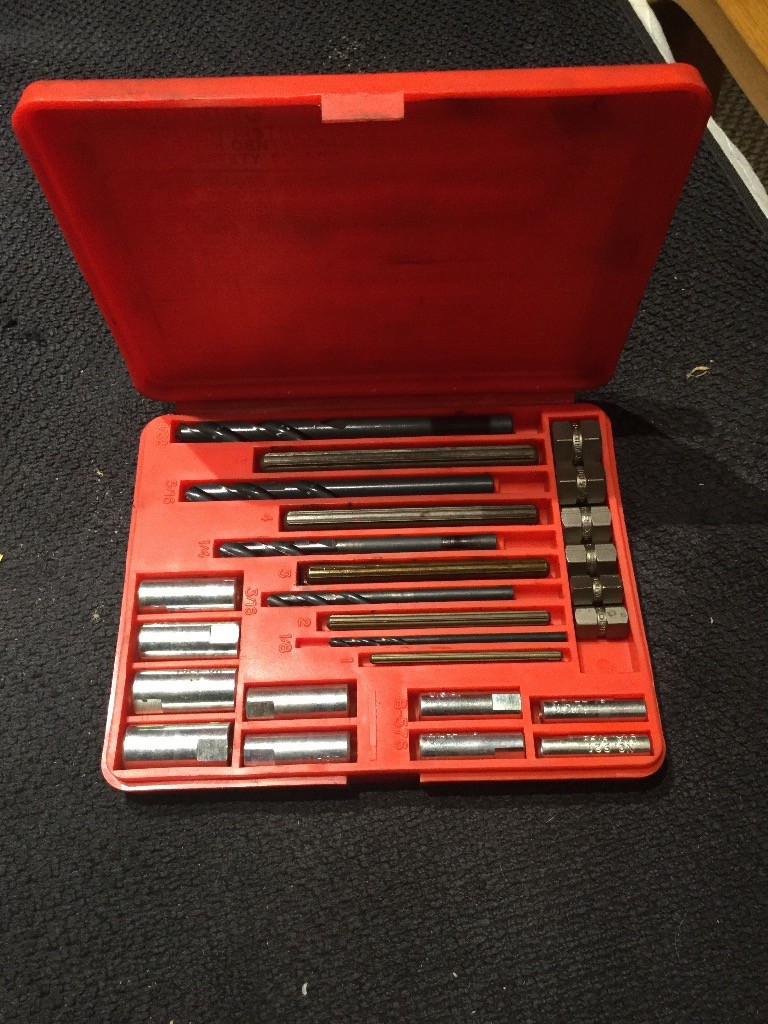 Snap on Bluepoint no 1020 snapped screw / bolt extractor kit in