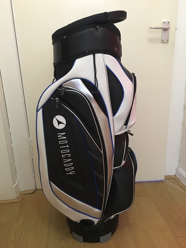 Motocaddy Pro Series Cart Bag,Rain Hood And Strap in Musselburgh