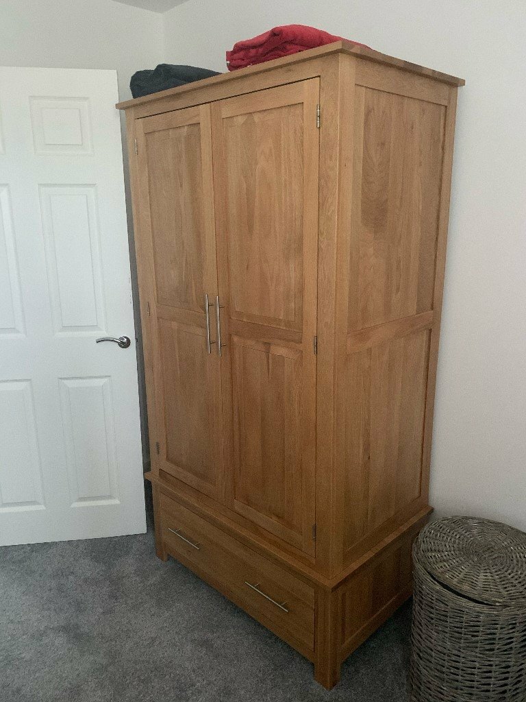 OAK FURNITURE LAND SOLID WARDROBE in Newport Gumtree