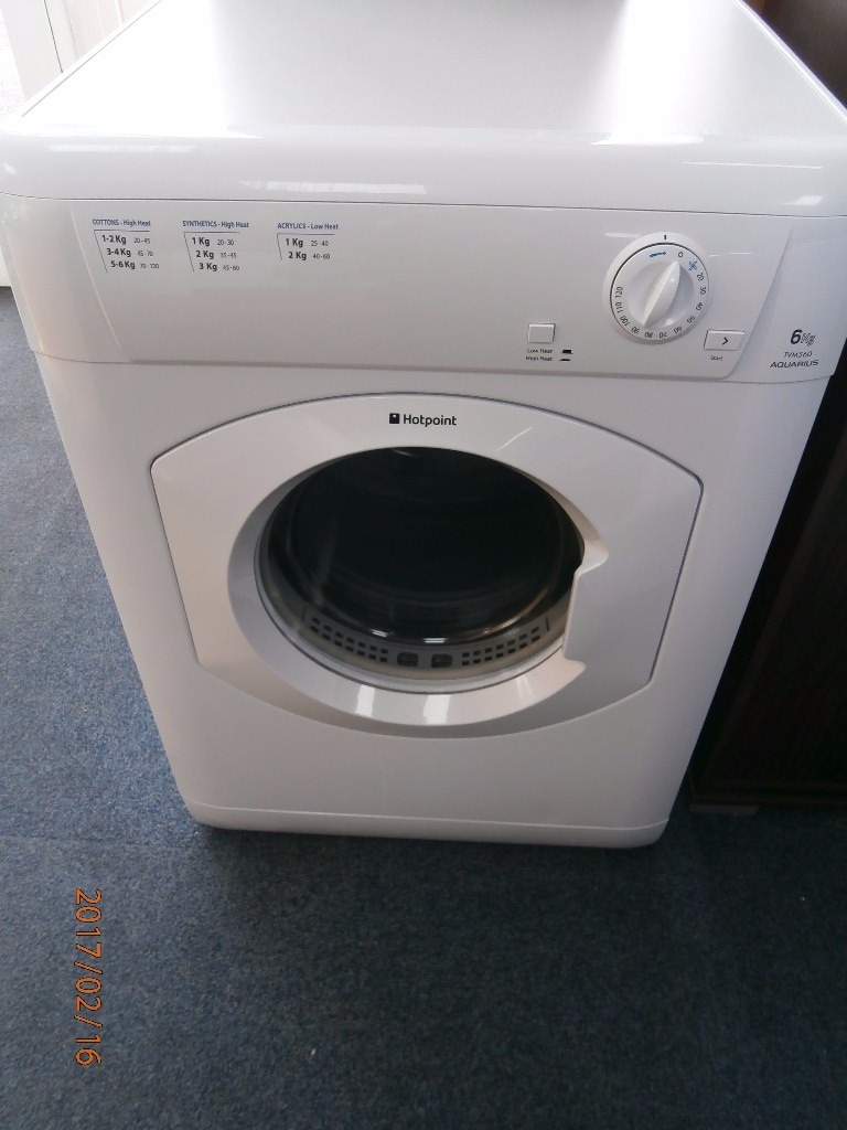 Hotpoint Aquarius TVM560 6kg Tumble Dryer in Loughborough
