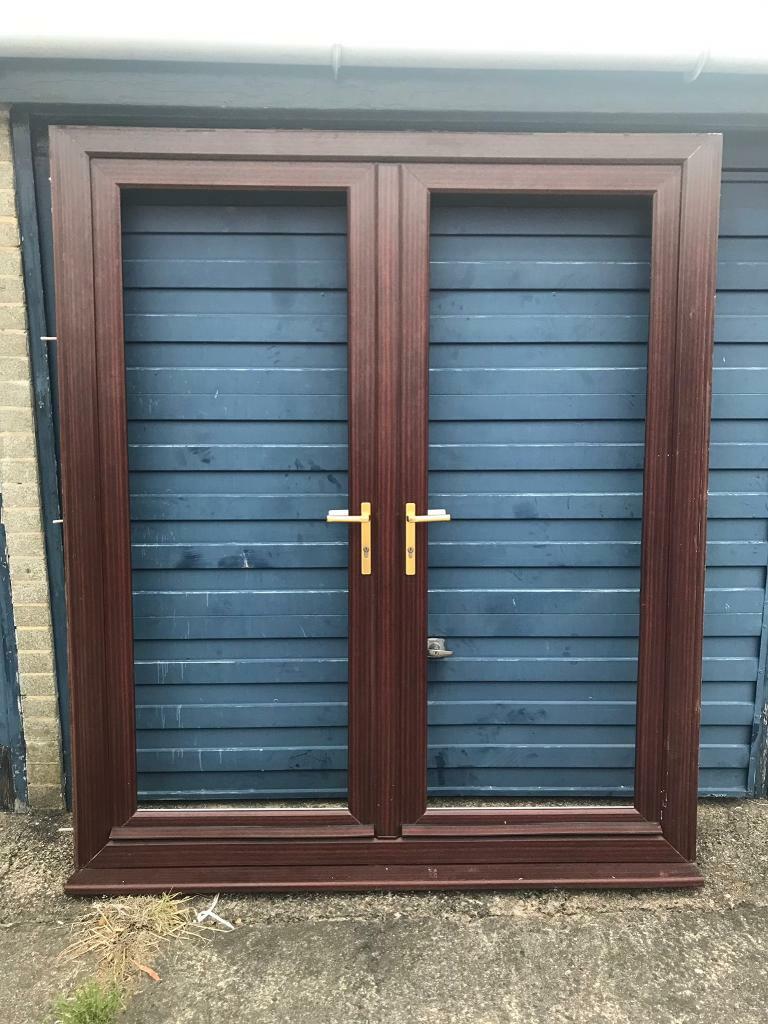 UPVC FRENCH DOORS BROWN in Thornaby, County Durham Gumtree