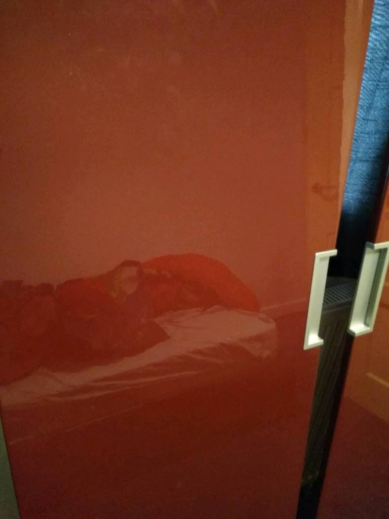 2 Red Gloss Wardrobe Doors In Swallownest South Yorkshire