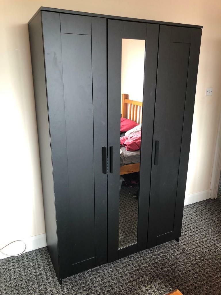 Ikea Brimnes Wardrobe Black Rare In Bexleyheath London