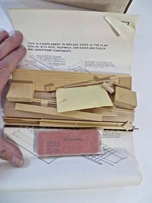 HO all Wood Craftsman Main Line Models XR3 Milwaukee R50' Express Reefer Kit NOS