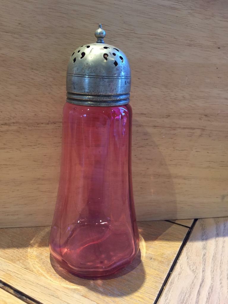 Vintage glass sugar shaker in Richmond, North Yorkshire Gumtree