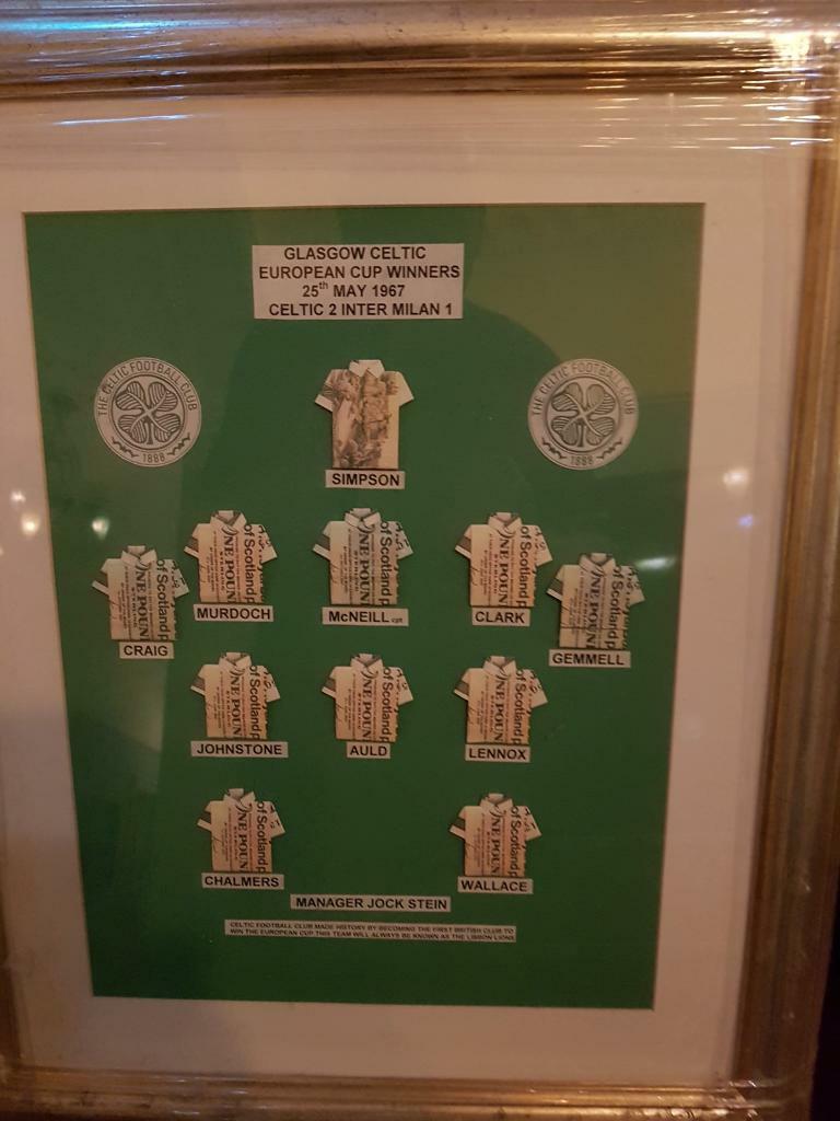 Celtic Football Club memorabilia best offer in Southside, Glasgow