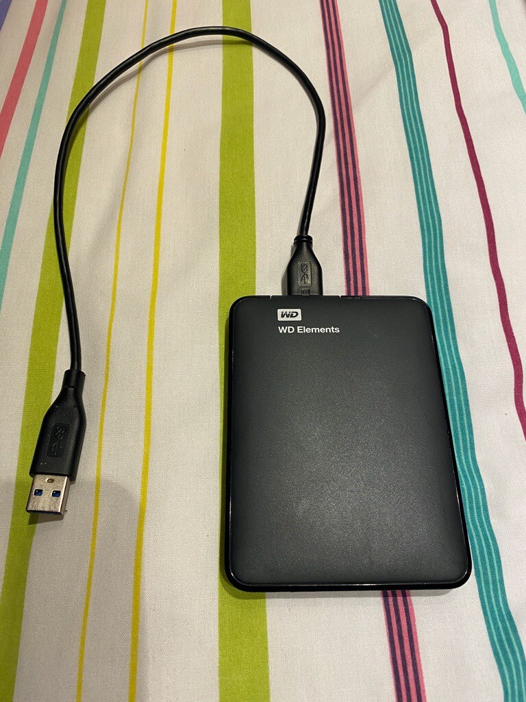 WD Elements Portable External Hard Drive 500gb in Glenrothes, Fife