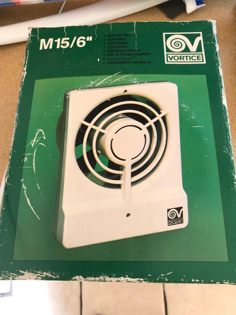 Branded VORTICE larger 6 “ extractor fan in Broadstone, Dorset Gumtree