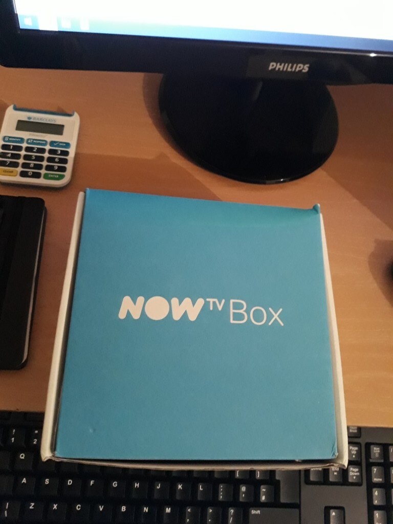 now tv box for sale in good condition unused. in Morpeth