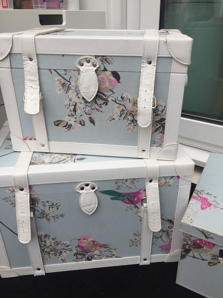 Beautiful birds storage chests, trunks from Dunelm in Coventry, West
