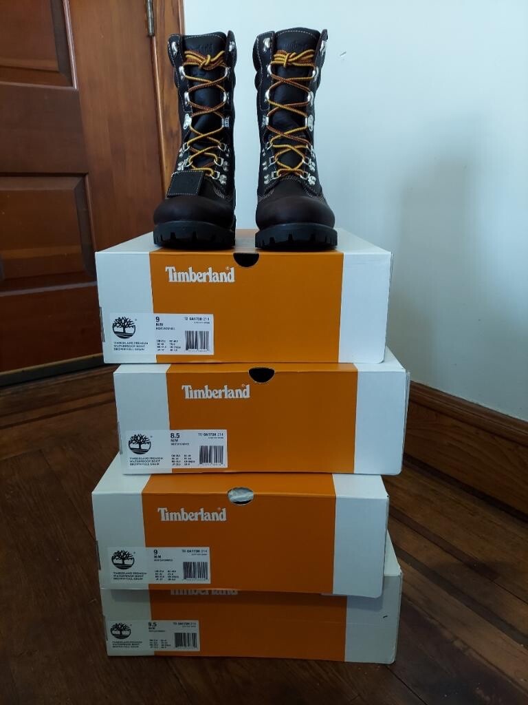 Pre-owned Timberland Timbaland 40 Below Boots In Brown