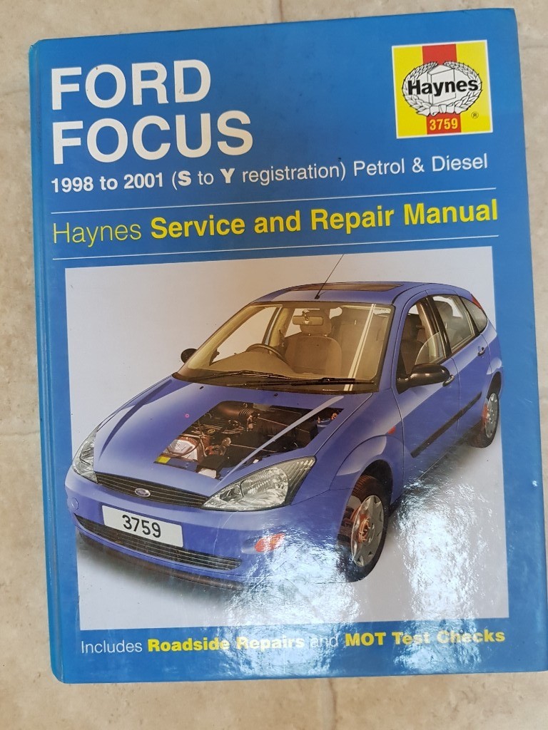 Ford Focus 98 to 01 Haynes manual