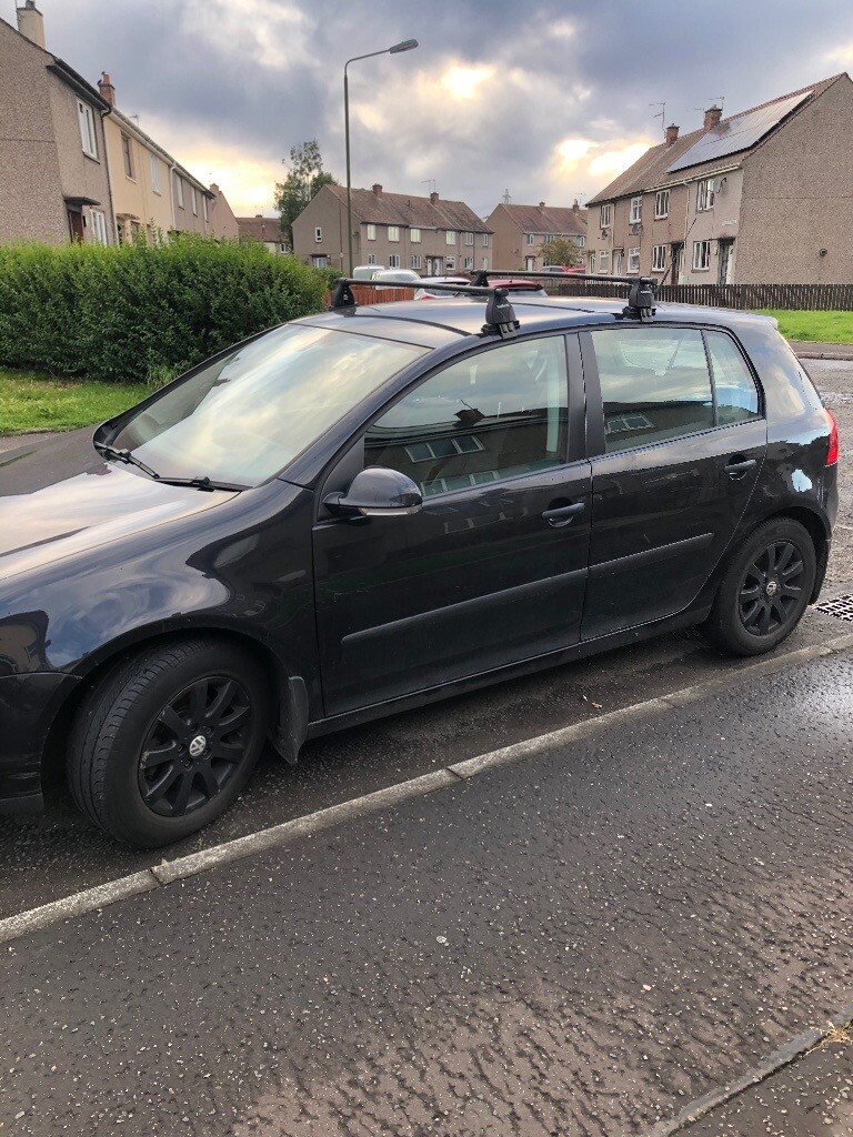 Halfords roof rack set for golf mk5 in Stirling Gumtree