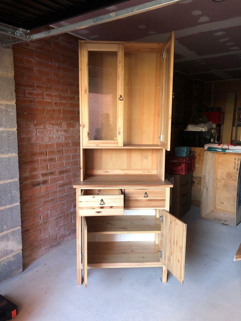 Beautiful pine display and storage cabinet. | in Yatton ...