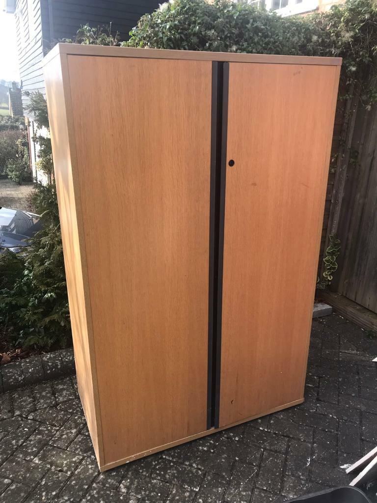 Free oak veneer storage cupboard in Chalfont St Peter