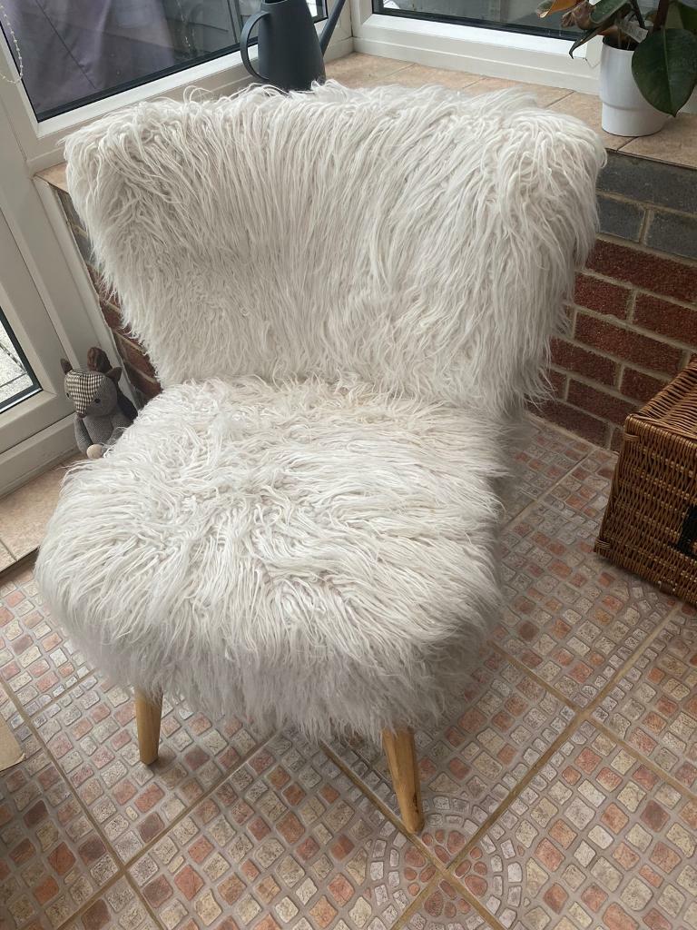 Fluffy armchair in Peasedown St John, Somerset Gumtree