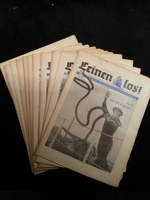 Leinen los!  -  5. Jahrgang 1958, komplett, Heft 1 bis 12 Die Monatszeitung des 