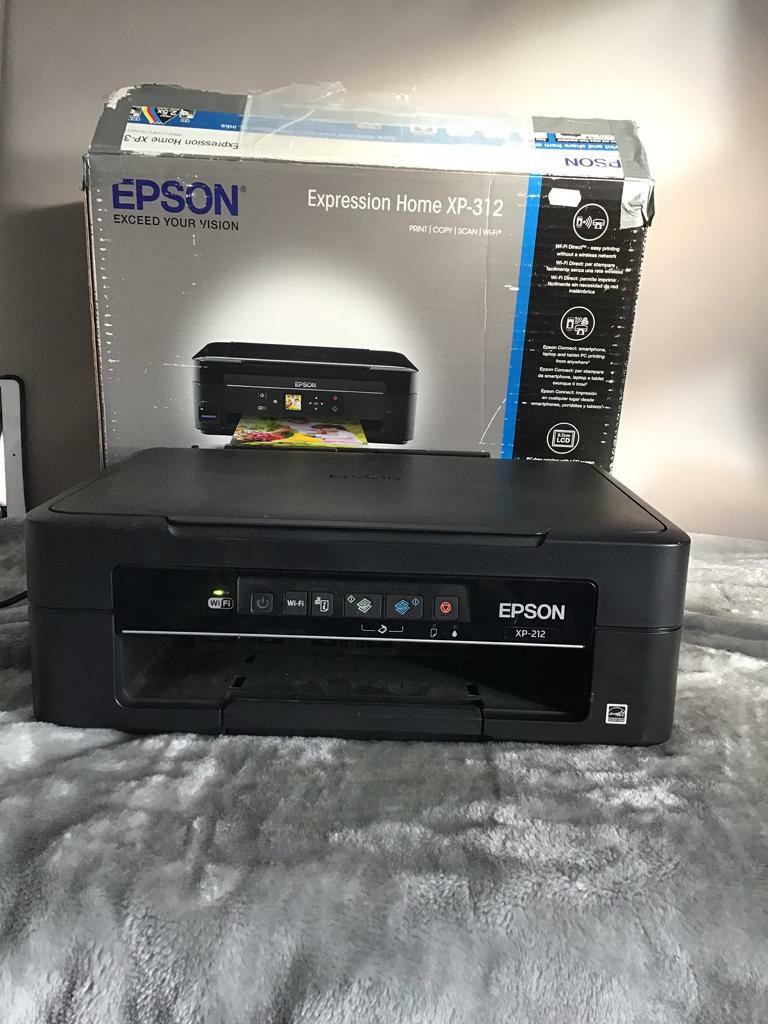 EPSON XP212 ALL IN ONE PRINTER SCANNER WIFI WITH SOME INK BOXED in