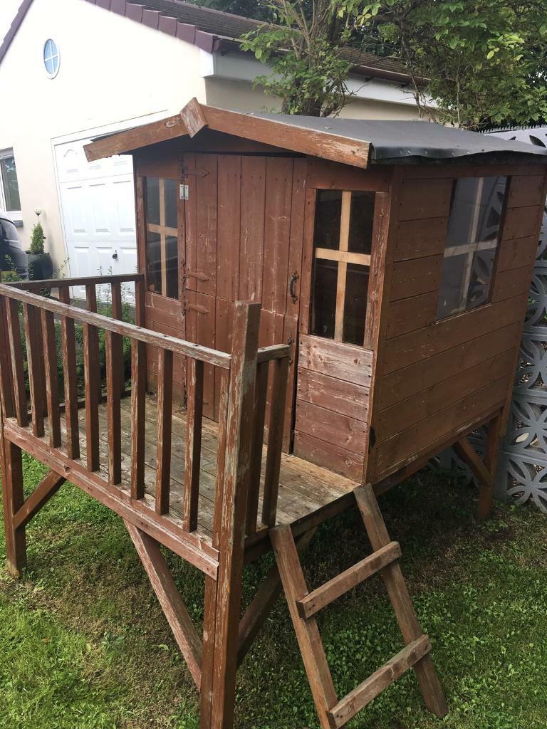 Kids wooden garden house | in Kirknewton, West Lothian | Gumtree