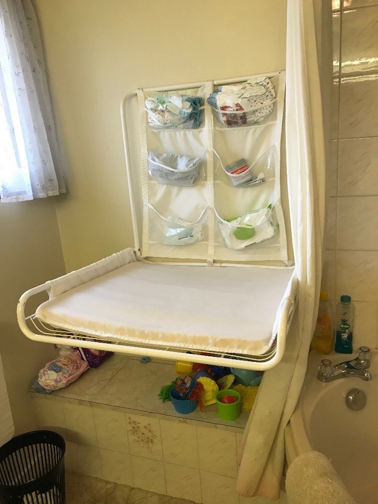 Wall Mounted Baby Changing Table (Antilop from Ikea) in Whickham