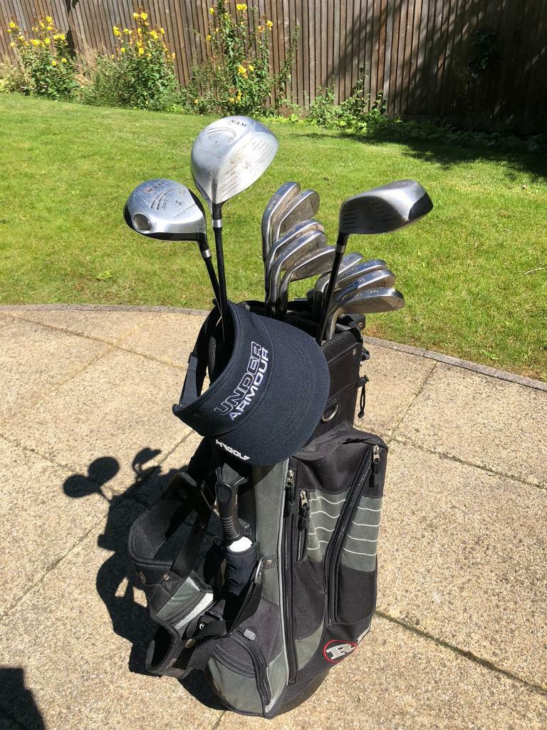 Full set of men’s golf clubs + carry bag and extras in Kenley, London