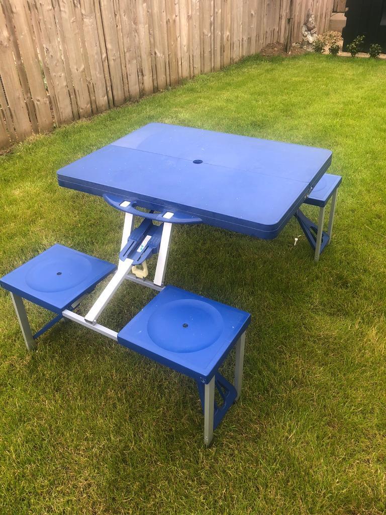 Foldable table and chairs in Dungannon, County Tyrone Gumtree