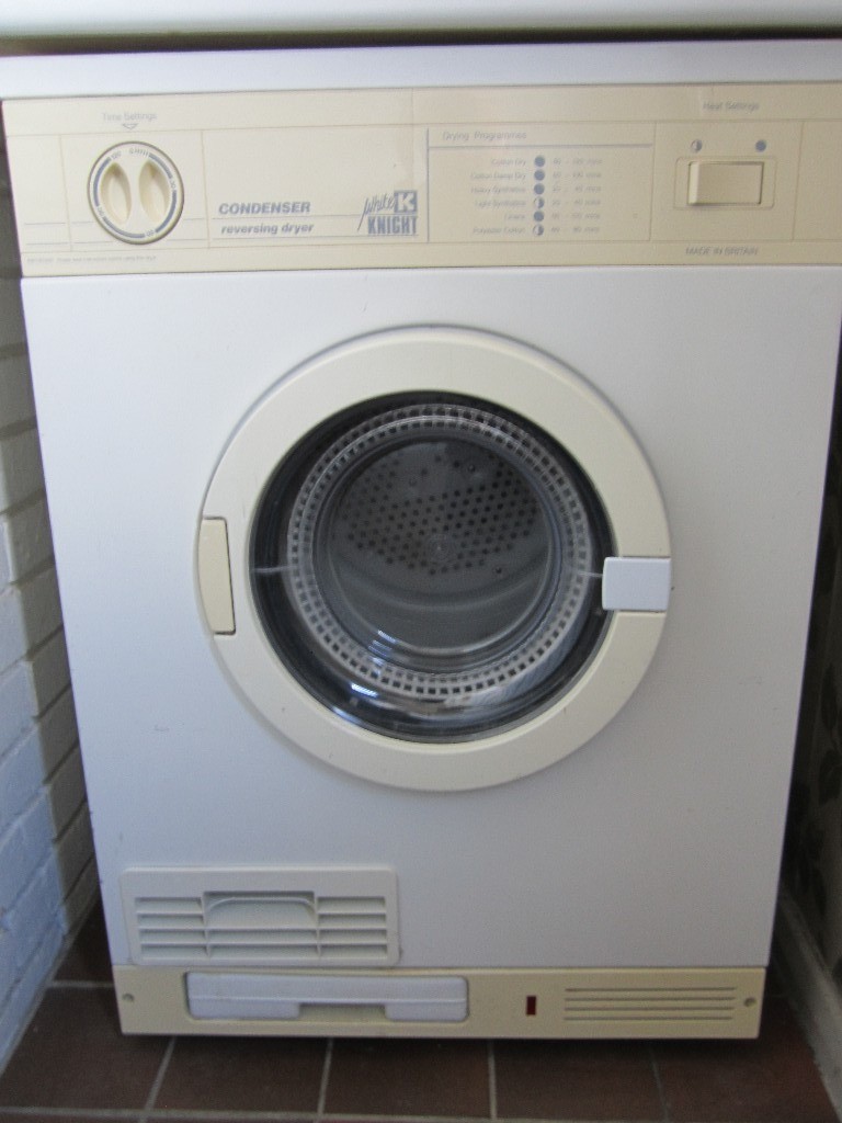 White Knight condenser reversing tumble dryer in Tadworth, Surrey