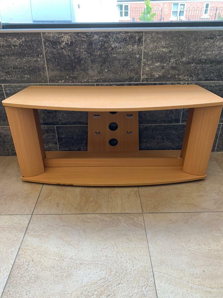 Beech 47” wooden tv stand in Wombwell, South Yorkshire Gumtree