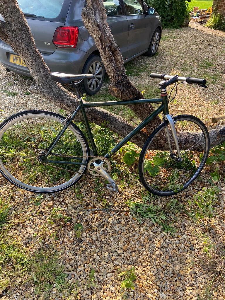 Single Gear Bike Racing Green in Norwich, Norfolk Gumtree