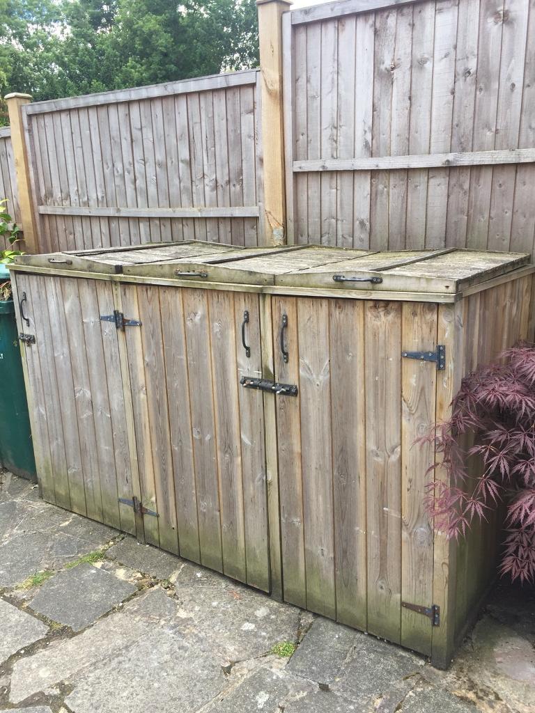 Wheelie bin sheds free in London Gumtree