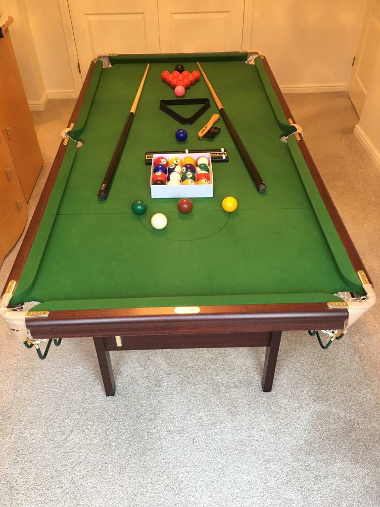Riley 6ft x 3ft Snooker table and accessories in Crewe, Cheshire