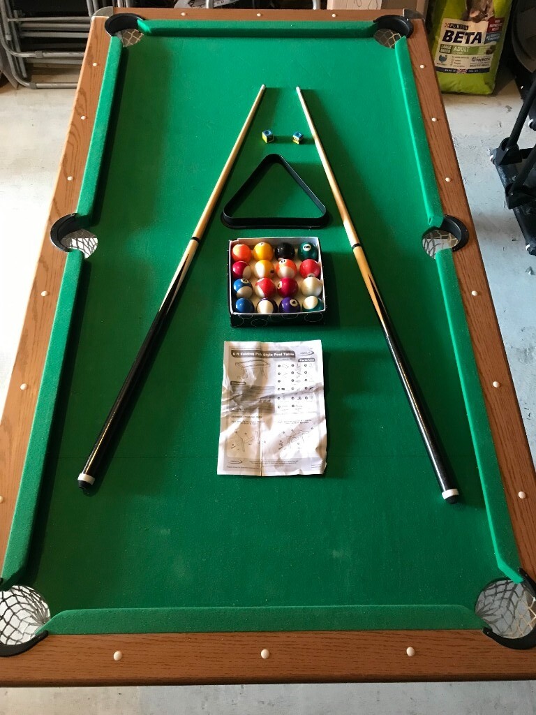 pub pool table 6ft