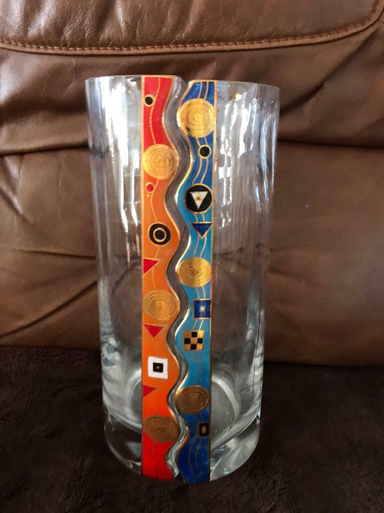 Unusual Two Piece Glass Vase In Pelsall West Midlands Gumtree